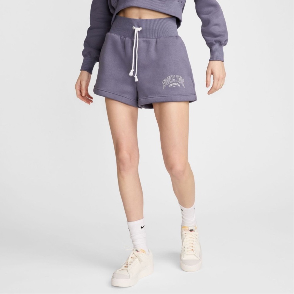 Nike women’s sportswear phoenix fleece high-waisted short